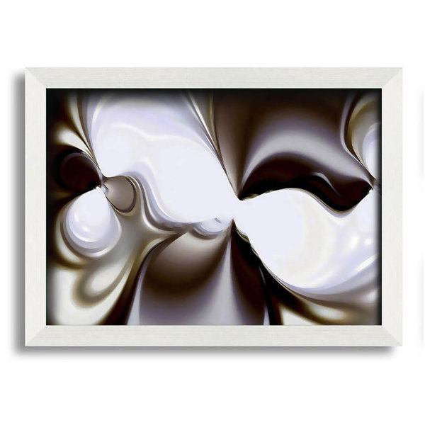 Ivy Bronx Chocolate Cream Framed Print Wall Art Wayfair.co.uk